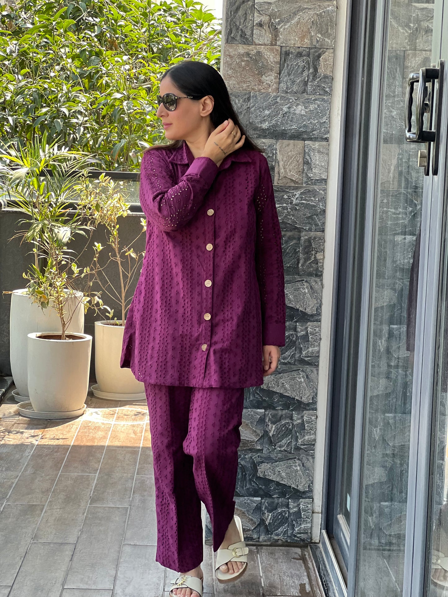 Schiffli Co-ord