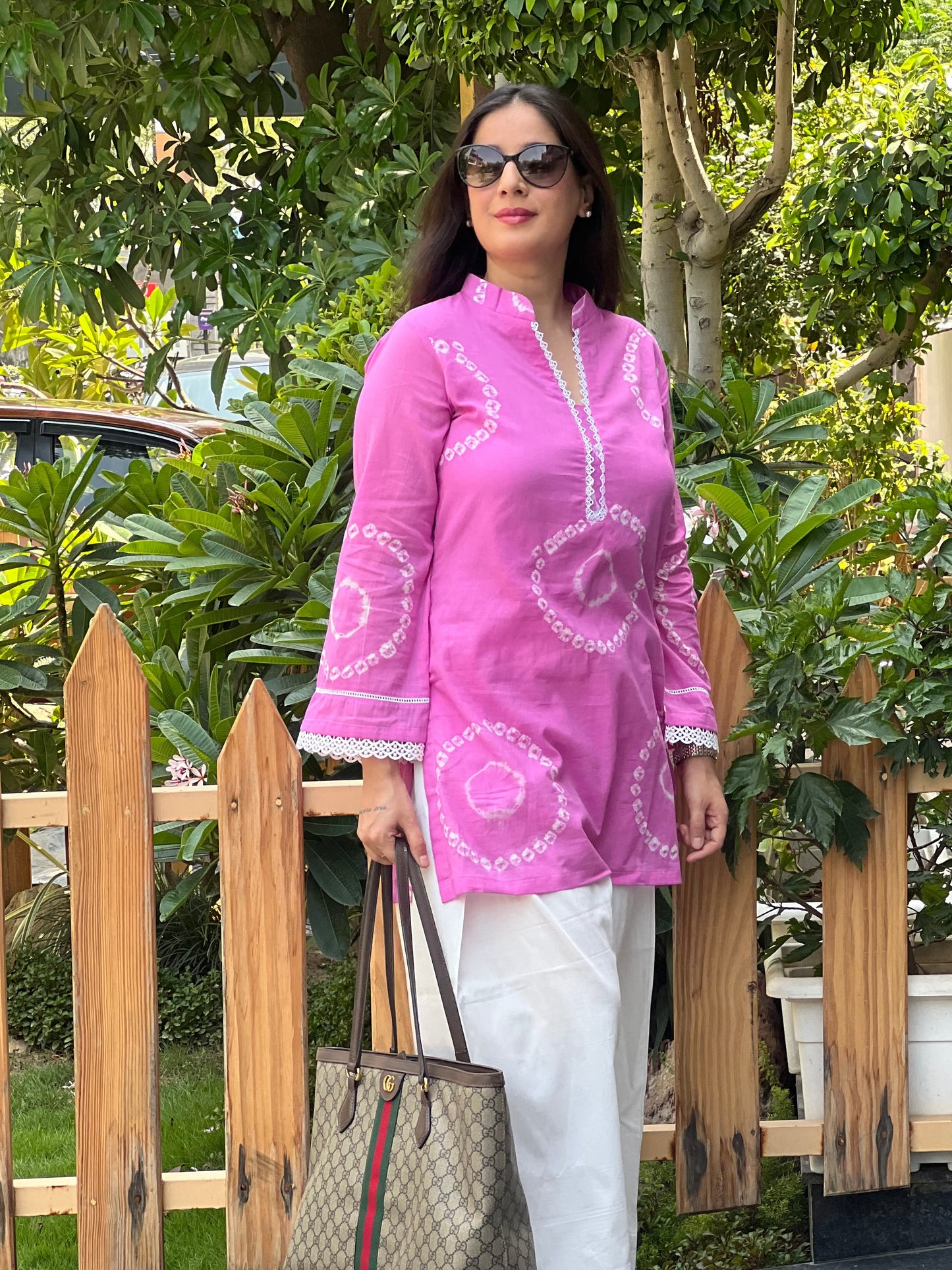 Tie Dye Farshi Shalwar Set