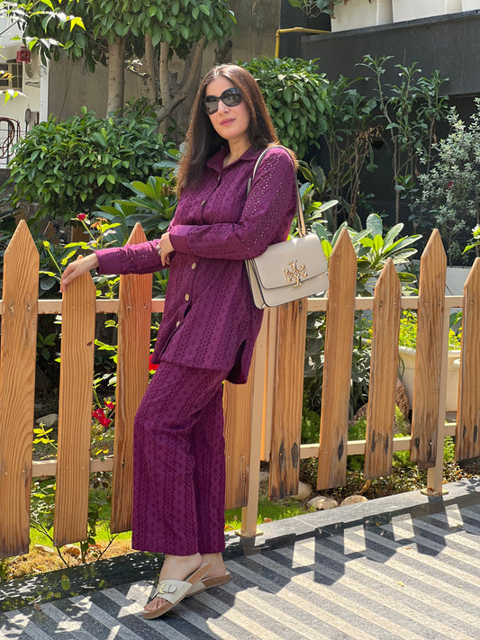 Schiffli Co-ord