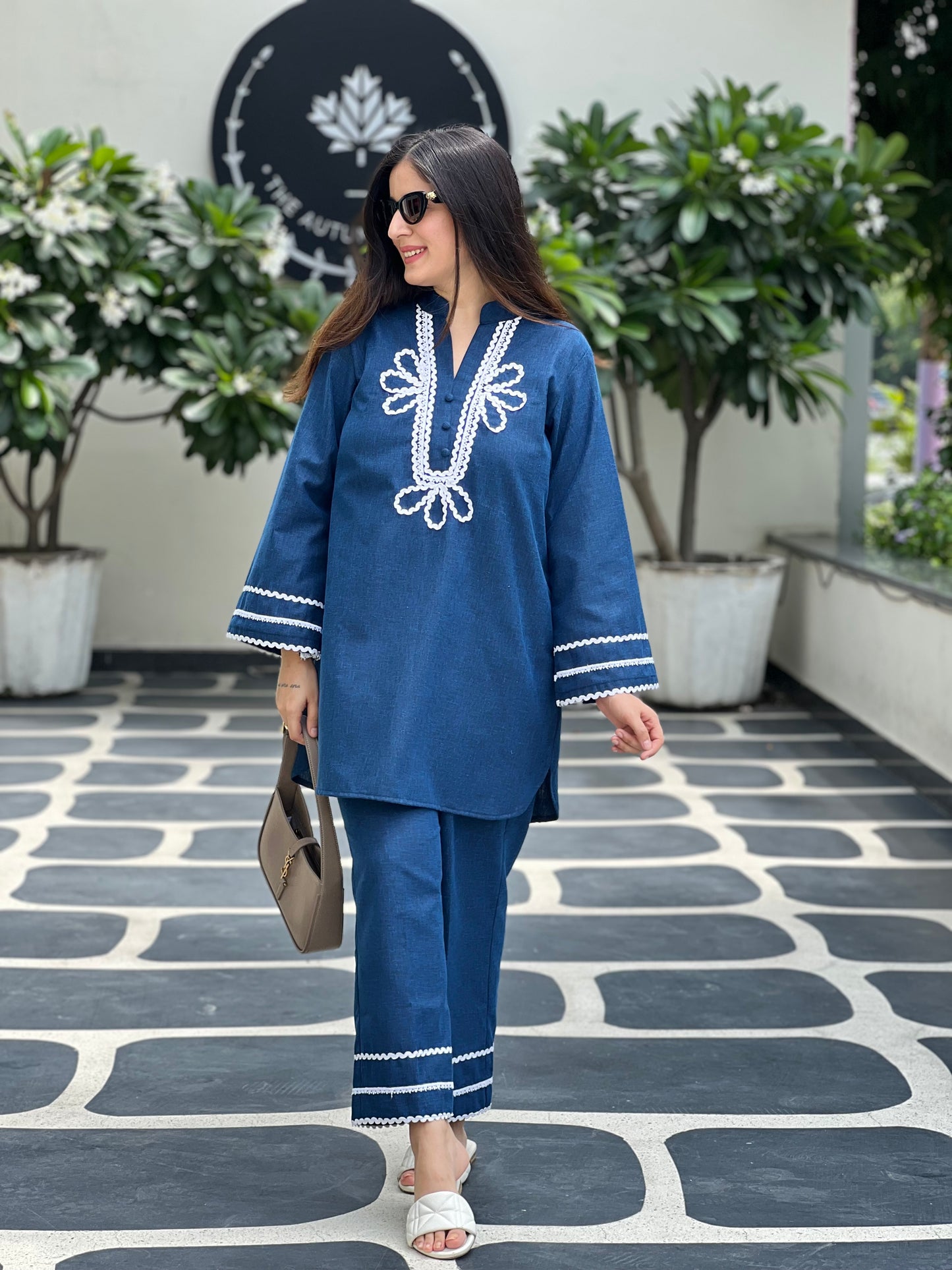 Relaxed Cotton Linen Co-ord