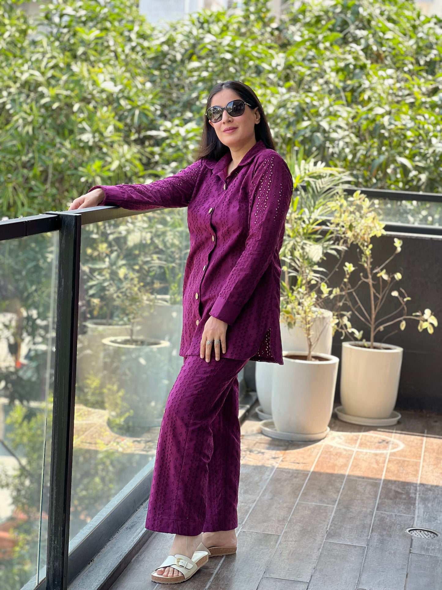 Schiffli Co-ord