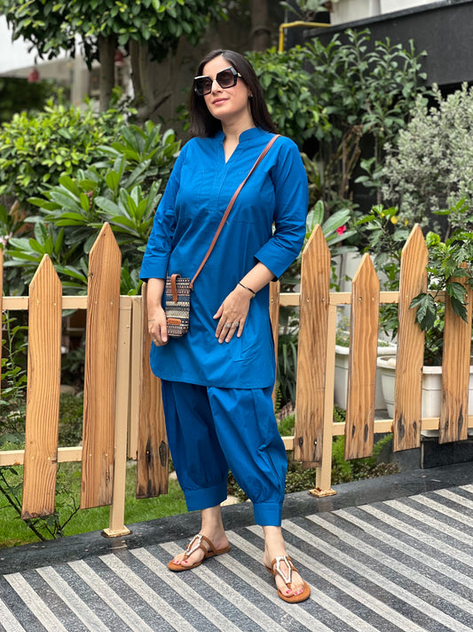 Solid Cotton Poplin Set