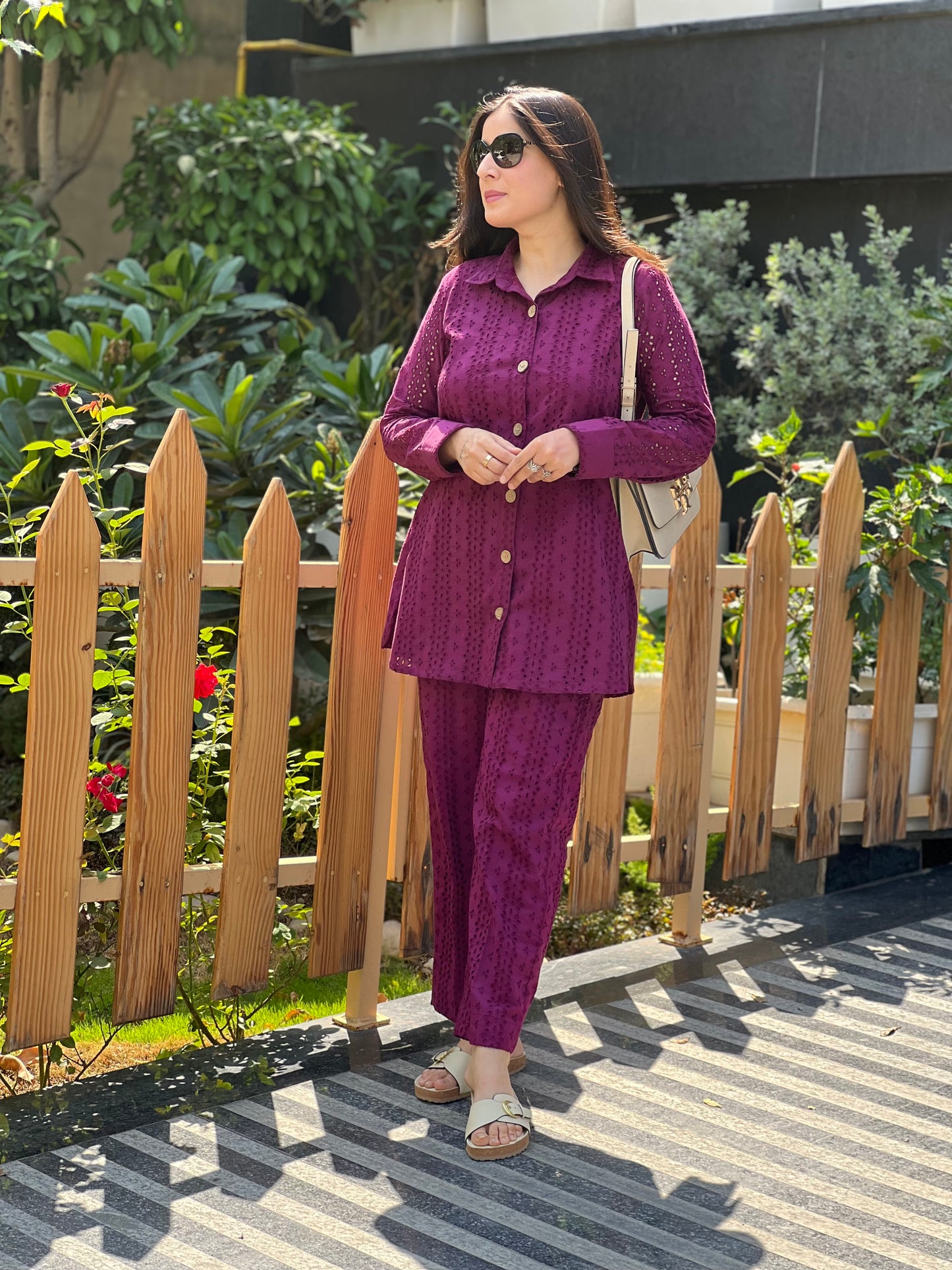 Schiffli Co-ord