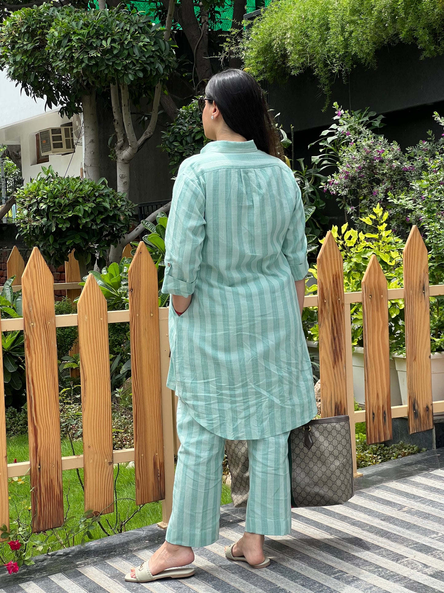 Handloom Cotton Khadi Co-ord