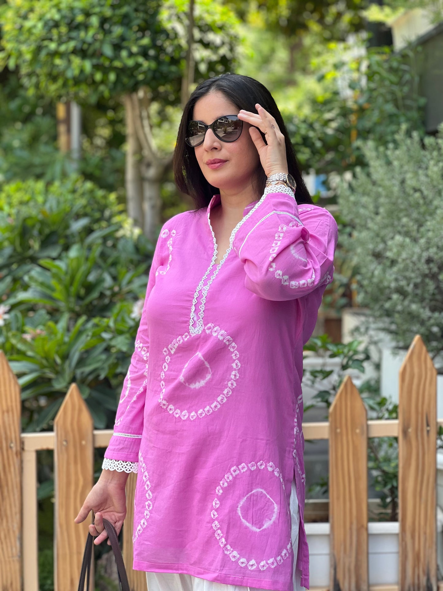 Tie Dye Farshi Shalwar Set