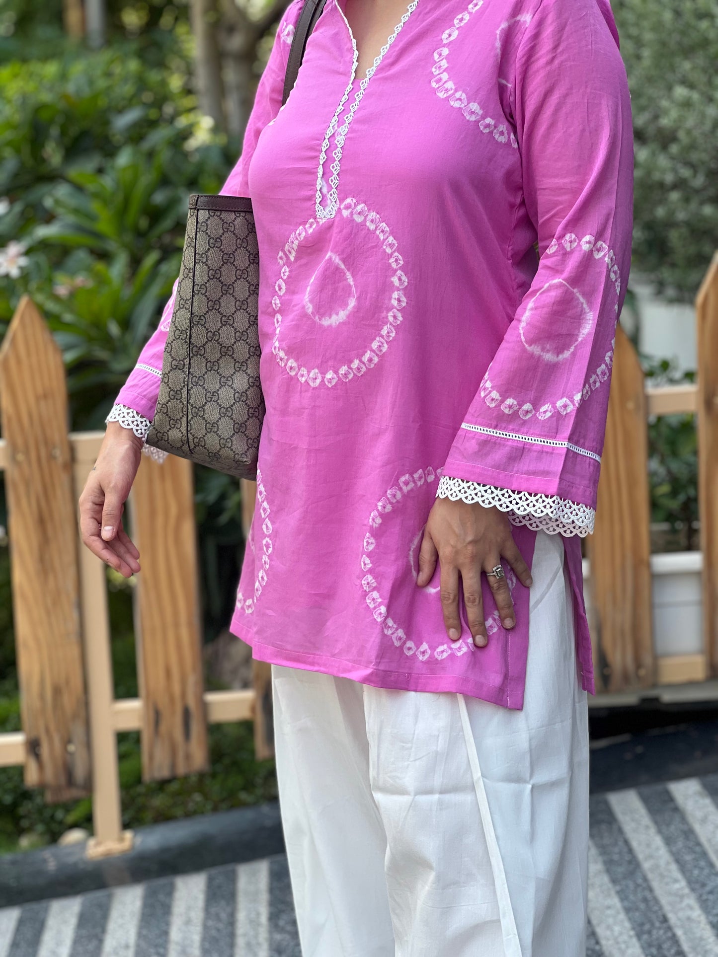 Tie Dye Farshi Shalwar Set