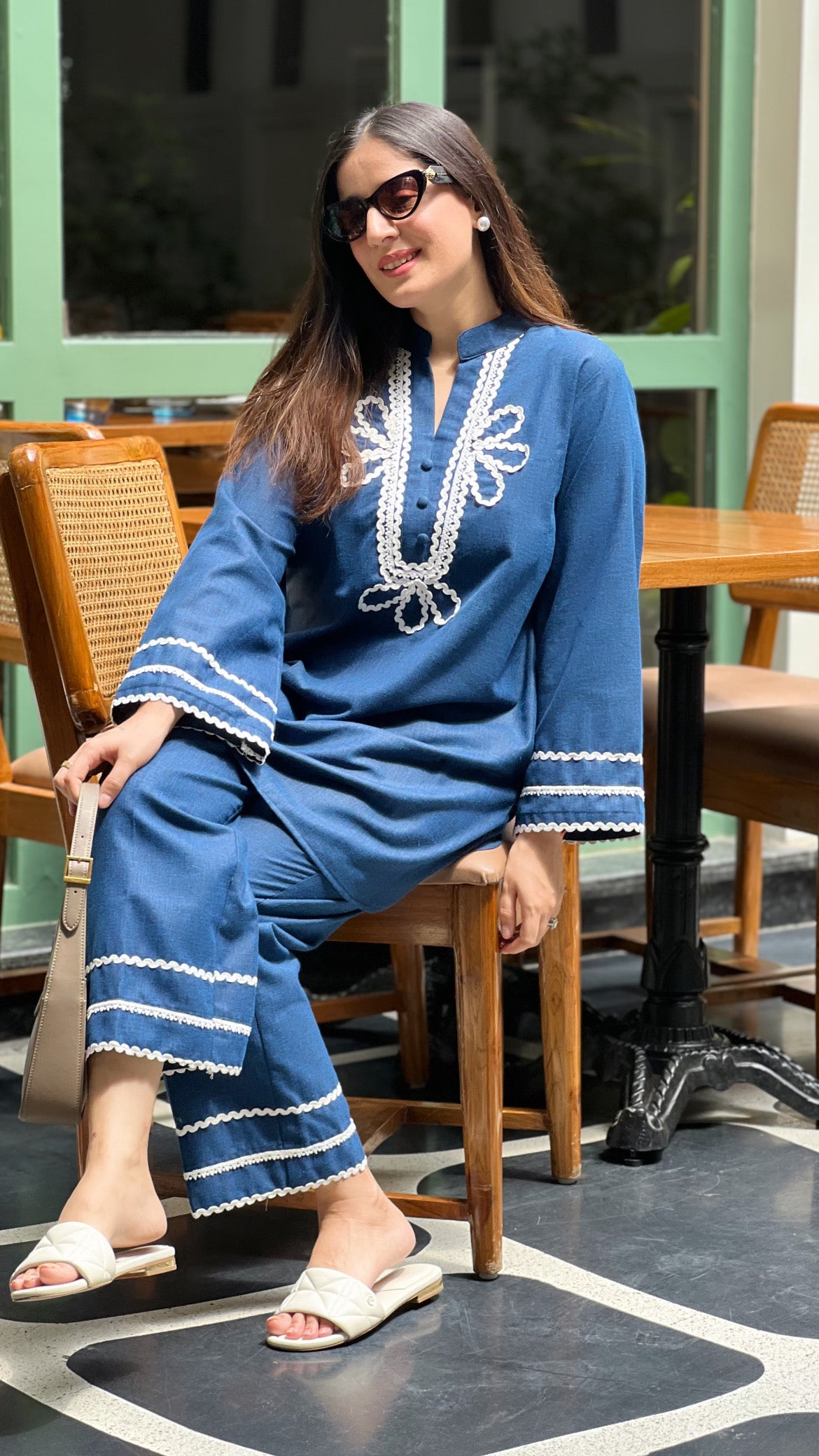 Relaxed Cotton Linen Co-ord