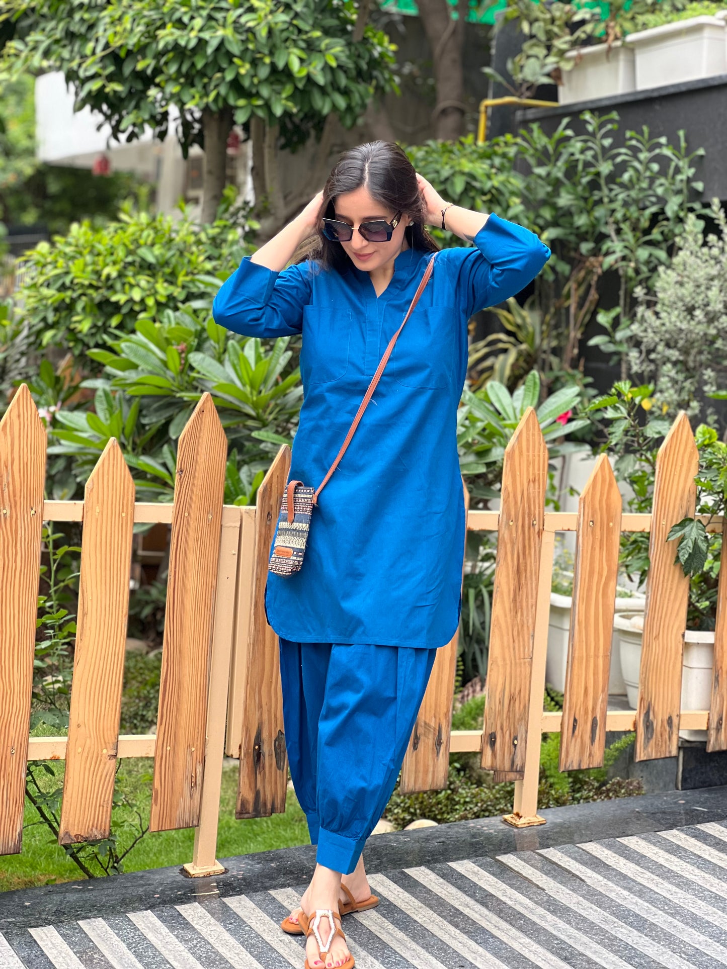 Solid Cotton Poplin Set
