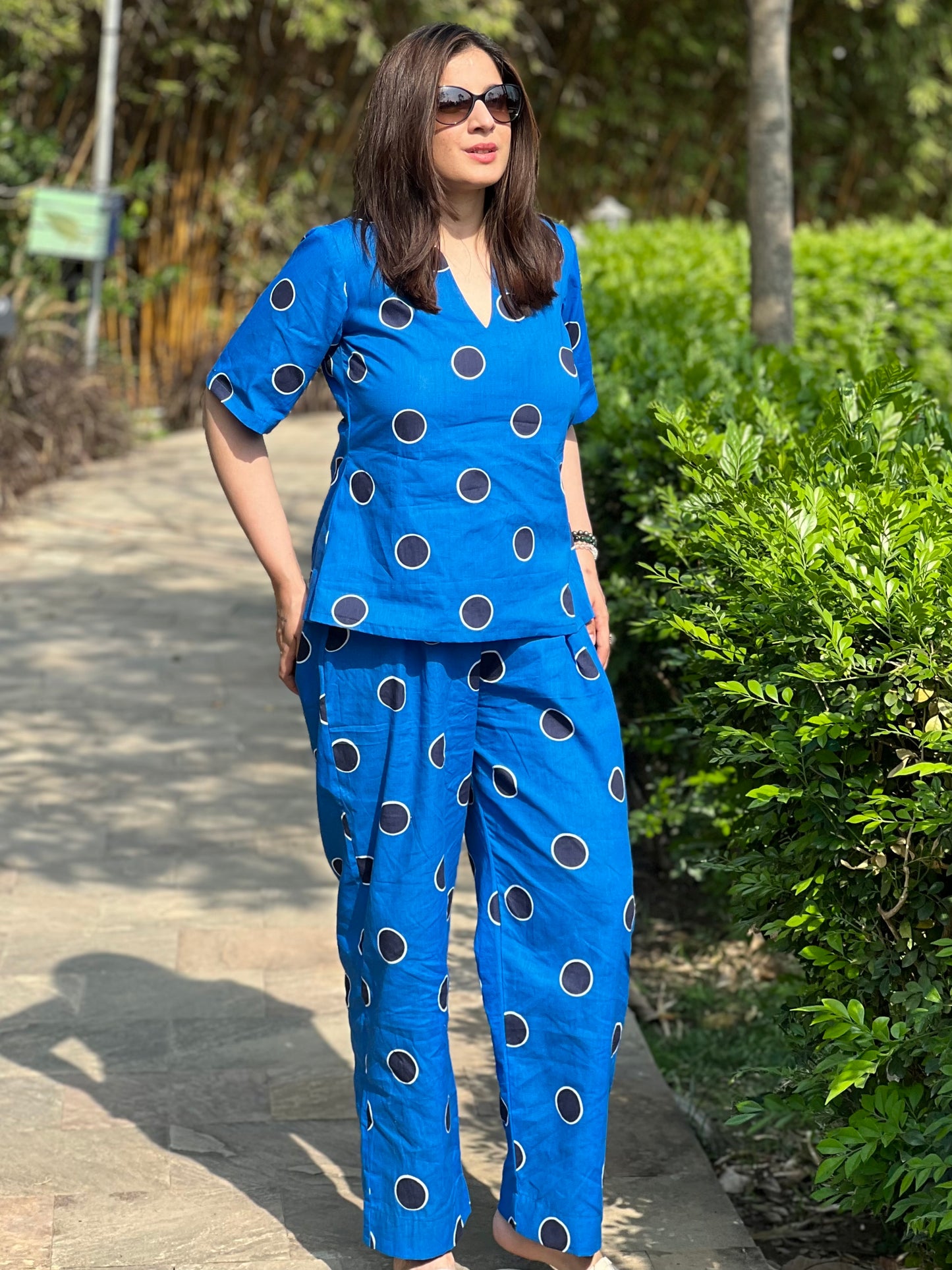 Relaxed  Cotton Poplin Co-ord