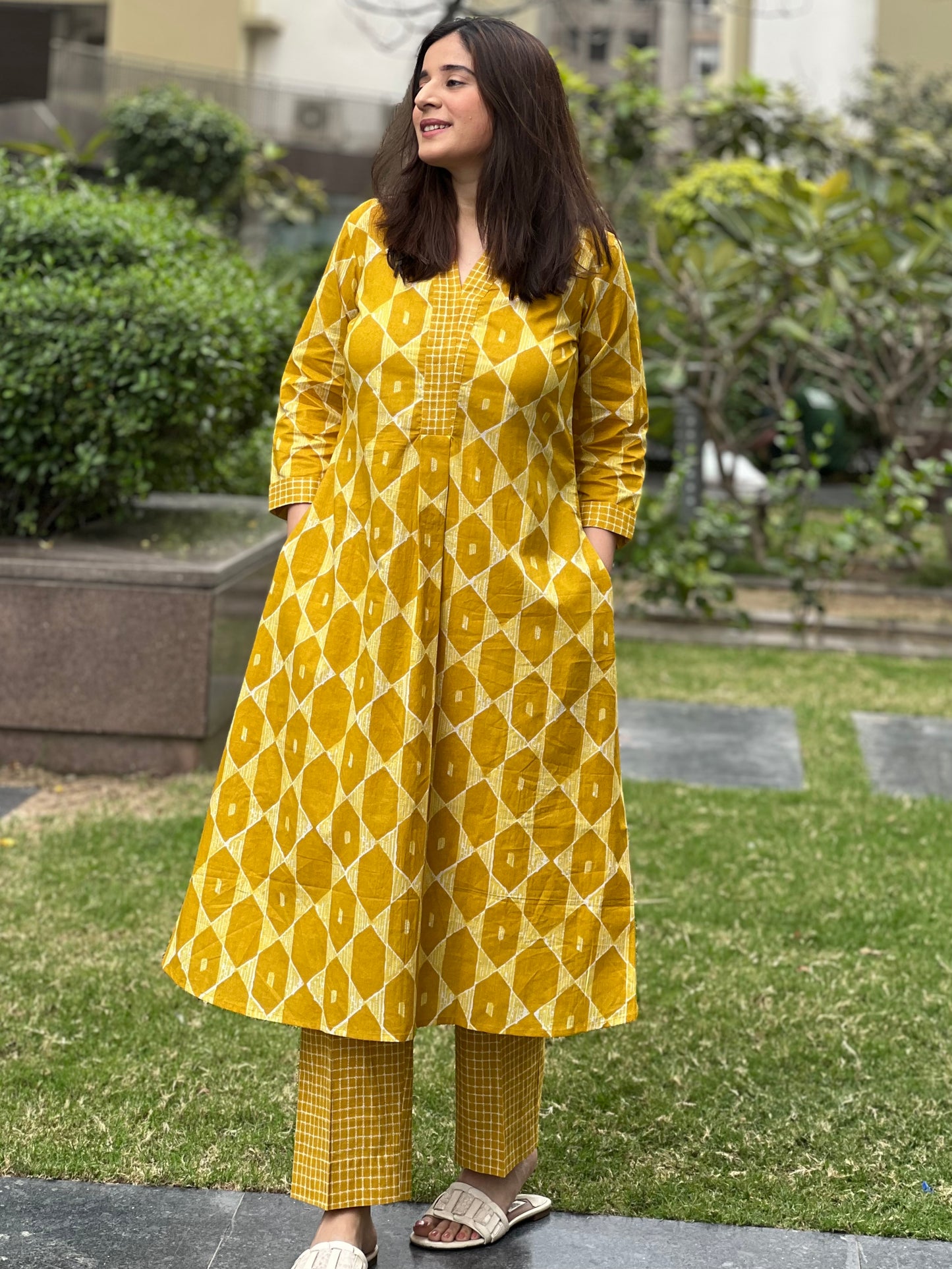 Pure Cotton Kurta Set