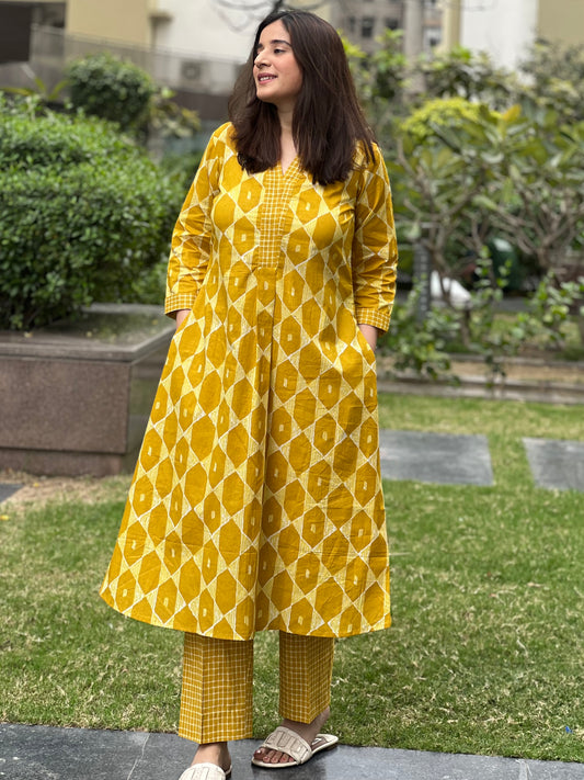 Pure Cotton Kurta Set